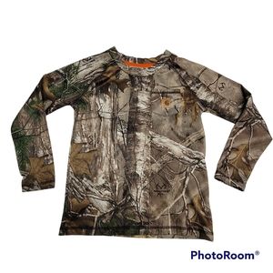 Carhartt Long Sleeve Camo T-Shirt Size 4T